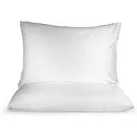 Famanu – Set van 2 kussenslopen van 100% puur katoen, 60 x 90 cm, verkrijgbaar in meerdere kleuren, ideaal voor bed en slaapkamer