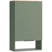 Famanu – Wandrek in groen, 60 x 100 cm, ideaal voor decoratie en opslag in huis