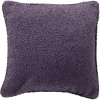 Dutch decor ONNO - sierkussen 60x60 cm - bouclé - Montana Grape - paars - Inclusief binnenkussen - Luxe kussens voor woonkamer & bank