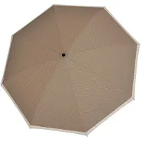 Doppler paraplu Fiber Magic Printed Pattern Chevron Sand Taupe