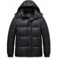Local Fanatic Puffer Jas Heren - Jassen Heren Winter - 8055 - Zwart - Maat XL