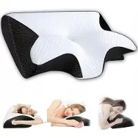 G&G Ergonomisch Traagschuim Kussen, Orthopedisch Neksteunkussen 62x37cm