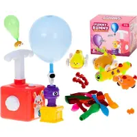 Ikonka Ballonen speelgoed voertuig - Thema Konijn - Ballonwerper - incl. Ballonnen - incl. Accessoires