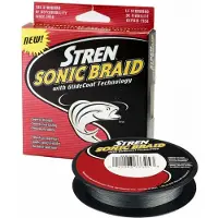Sonic Braid Low Vis Green - Gevlochten Lijn - met Dyneema - Vislijn - Visdraad - 0,14mm 13,20kg 110m