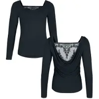 Black premium by emp Shirt met lange mouwen - Essential - S tot XXL - voor Vrouwen - zwart - Maat L