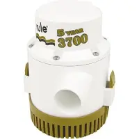 Rule Pumps Gold Series 3700gph Pump 15.5a 12v Wit