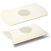 Phoenix Kussendoos L Witgouden Levensbloem --verpakking van 10 stuks - 23,5x20,3cm - 23.5x20.3cm