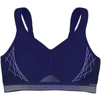 Triumph Sport bh 'Triaction Cardio Flow' opaal / donkerblauw