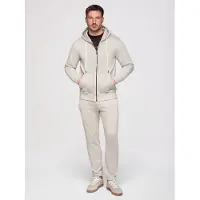 OMBRE Set - Katoen - Lange Mouw - Effen Lichtgrijs XXL