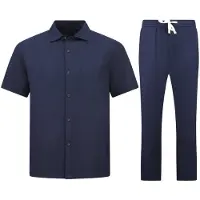 Enos Linnen zomerset oversized twinset
