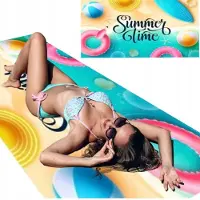 ECarla XL Strandlaken Sneldrogend 150x70cm - Zomerse IJsco Party