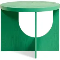 Nest of Nora Ronde bijzettafel Kavik - MDF Ø50 cm - Groen