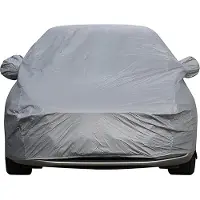 Famanu auto afdekzeil, waterdichte, krasbestendig, duurzame autoafdekking, ademend katoen, heavy duty, (S:400 x 160 x 120 cm)