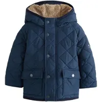 Next - Jongens - Gewatteerde jas met borgvoering - Blauw