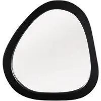 Starfurn Organische spiegel Lou Zwart Mangohout 43 cm