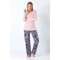 Hajo Premium dames lounge shirt 699 | Maat 44/46