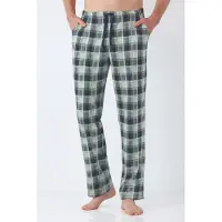 Hajo Premium heren lounge broek marine blauw | Maat 58