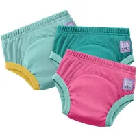 Bambino Mio Set van 3 herbruikbare zindelijkheidsbroekjes in Roze | Sneller en met vertrouwen zindelijk worden |