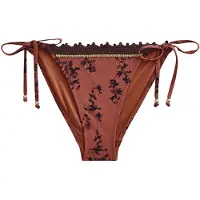 Next Bikinibroek bruin / donkerbruin / goud / zwart