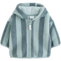 Next Fleece jas blauw / lichtblauw