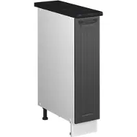 Vicco Apotheekkast Fame-Line, Donkergrijs/Wit, 20 cm, WB Antraciet