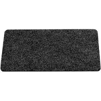 ANRO Deurmat Zwart 80x40cm – Schoonloopmat Antislip Wasbaar Voordeur Hal Binnen & Buiten Op Maat