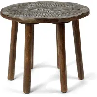 Vtwonen bijzettafel dark wood