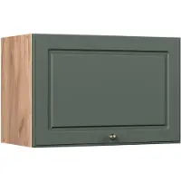 Vicco Hangkast Fame-Line, Groen-Goud Landhuis/Goudkleurig Eiken, 60 cm