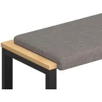 vidaXL Bankkussen Stof Taupe Diepte 35 cm