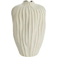 Light & Living Light&living Vaas deco Ø26x40 cm VECHHIA keramiek crème