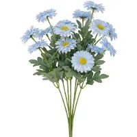 Clayre & Eef Kunstbloem Blauw Kunststof