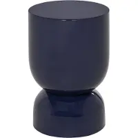 Woood Hekla bijzettafel - donkerblauw