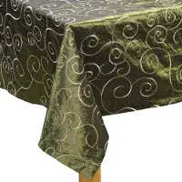 2lif Florence Tafelkleed Textiel groen 142x220cm