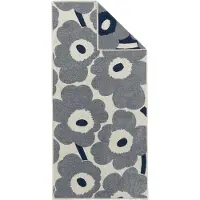Marimekko Unikko badhanddoek 70x150 cm Off white-blueberry