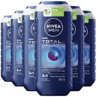 Nivea 6x Shampoo & Douchegel 3in1 Total Relax 250 Ml