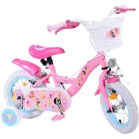 Volare Magic Royals Kinderfiets - Meisjes - 12 inch - Roze - Twee handremmen