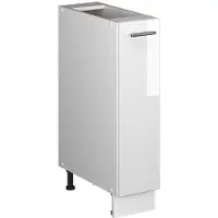 Vicco Apotheekkast Fame-Line, Wit Hoogglans/Wit, 20 cm zonder werkblad
