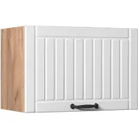 Vicco Hangkast Fame-Line, Wit Landhuis/Goudkleurig Eiken, 60 cm