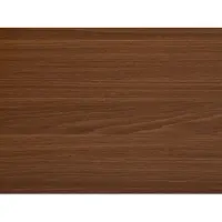 Vente-unique Uitschuifbare eettafel voor 6 tot 10 personen in MDF en metaal - Natuurlijk donker en zwart CATONAV