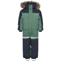 Didriksons - Kid's Bjärven Coverall - Overall 130, blauw