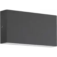 CMD LED-wandlamp buiten 9070, zwart, Aluminium, Modern, LED wandlamp buiten