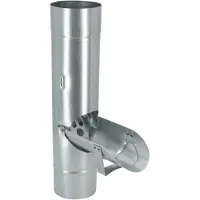 Esschert Design Aansluitstuk en zink voor regenwateropvang