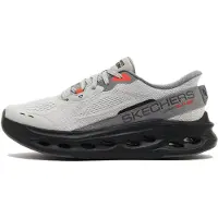 SKECHERS MAX CUSHIONING GLIDE-STEP Heren Sportschoenen - Grijs / Zwart
