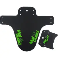 Torribaly Fiets spatborden Plastic fiets spatbord vleugels spatbord fietsaccessoires voor patroon-groen