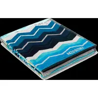 Missoni Strandlaken Hugo Turquoise Multicolor (100 x 180 cm)