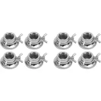 Tlily 4 stuks halterstangklemmen met schroefklemmen