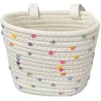 ISTOVO Kids Bike Basket 20x15x15cm Cycling Basket Bicycle for Boys Girls Shopping A