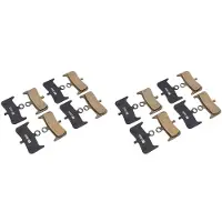 Jojomino 8 Pairs Bicycle Disc Brake Pads for Dominion A4 Disc Brake,Sport EX