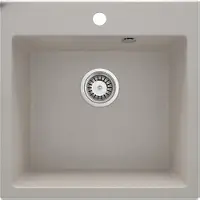 Deante - Granitocht gootsteen EVORA, 1 kom, 50x50 cm, beige