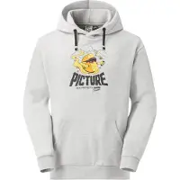 Picture Organic Clothing - Sweatshirts - Cheasy Hoodie Grey Melange voor Heren van Katoen - Maat L - Grijs